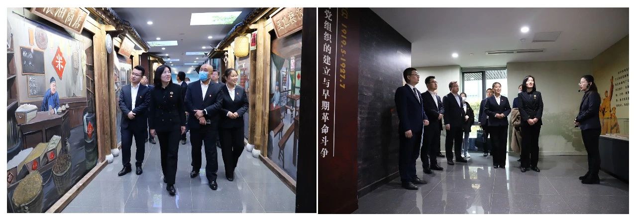 巨星国际官网物业党支部参观